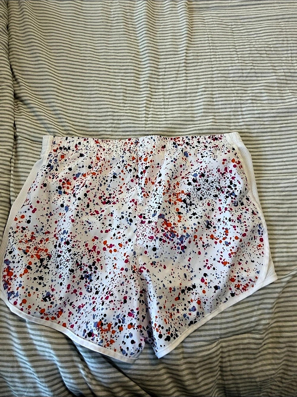 Athleta kids Abstract Athletic Shorts XL